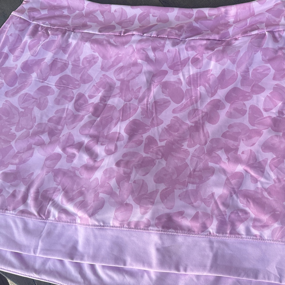 Lavender Floral Golf Skirt